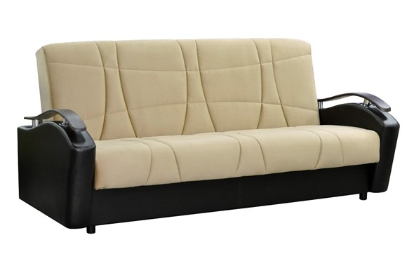 Прямой диван Лазурит 5 Стеганый в Одинцово - изображение