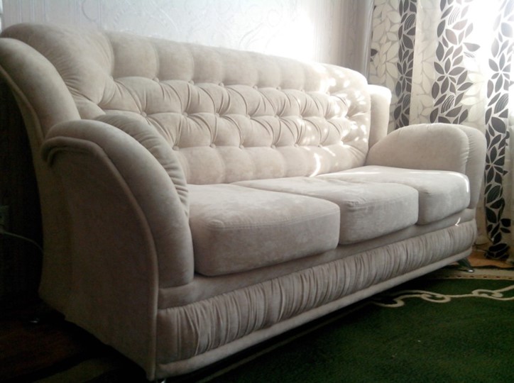 Прямой диван Лера 2000х950 мм (механизм седафлекс) в Москве - изображение 4
