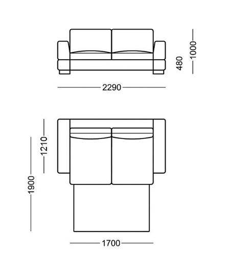 Прямой диван Поло в Одинцово - изображение 6