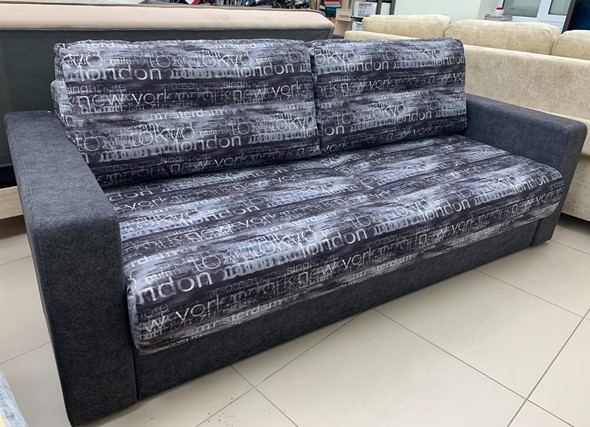 Прямой диван Сантана 4 без стола, еврокнижка велюр/шенилл в Химках - изображение