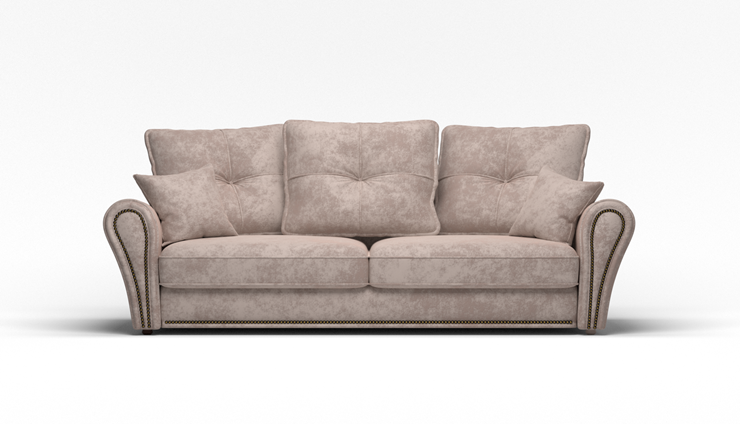 Прямой диван Виктория 3 подушки в Серпухове - изображение 1