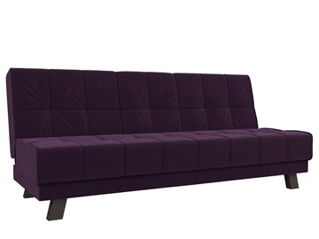 Прямой диван Винсент, Фиолетовый (велюр) в Москве