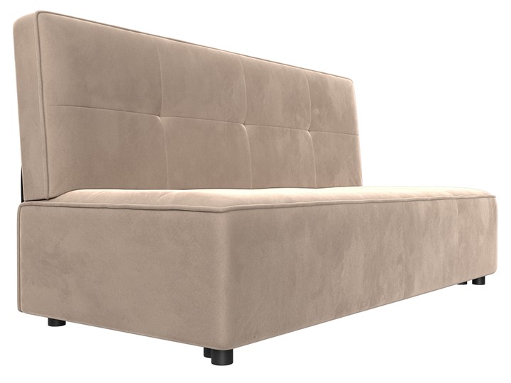 Прямой диван Зиммер, Бежевый (Велюр) в Одинцово - изображение 6