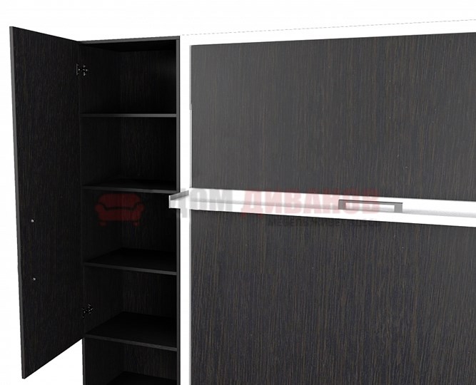Диван Кровать-трансформер Smart (КД 1400+ШП+Пуф), шкаф правый, левый подлокотник в Одинцово - изображение 3