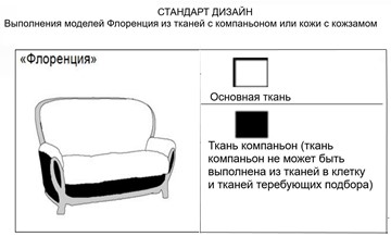 Прямой диван Флоренция, Седафлекс в Москве - предосмотр 17