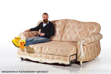 Прямой диван Лондон трехместный, механизм "Выкатной 160" в Москве - предосмотр 8