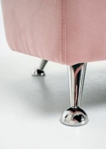 Комплект мебели Брамс  цвет розовый диван 2Д + кресло в Москве - предосмотр 5