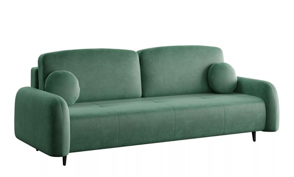 Прямой диван Монблан 3т, Рогожка Муза 12 в Подольске - изображение