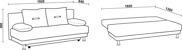 Большой диван Нео 3 Н в Подольске - изображение 6