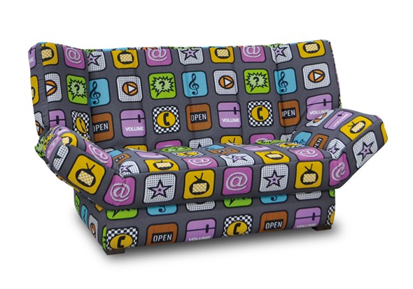Прямой диван София Люкс пружинный блок в Одинцово - изображение