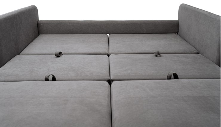 Раскладной диван Бэст серый в Москве - изображение 5