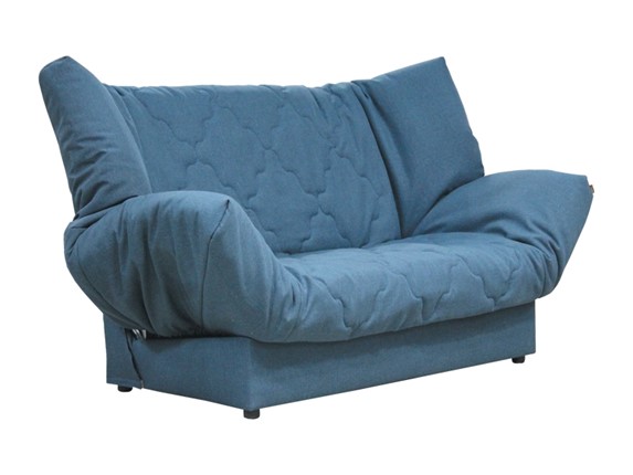 Прямой диван Ивона, темпо7синий в Химках - изображение