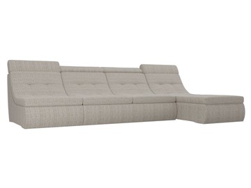 Модульный раскладной диван Холидей люкс, Корфу 02 (рогожка) в Одинцово