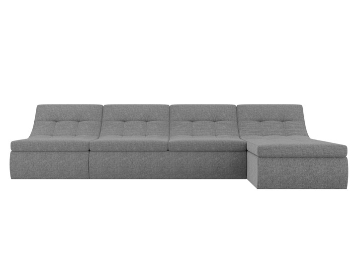 Модульный угловой диван Холидей, Серый (рогожка) в Подольске - изображение 4