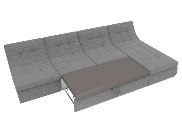 Модульный угловой диван Холидей, Серый (рогожка) в Подольске - изображение 6