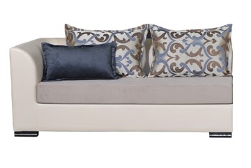 Секция без раскладки Доминго, 2 большие подушки, 1 средняя (угол слева) в Одинцово
