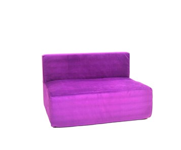 Кресло бескаркасное Тетрис 100х80х60, фиолетовое в Серпухове