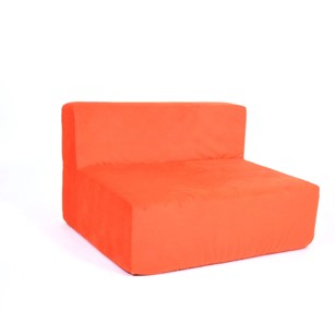 Кресло бескаркасное КлассМебель Тетрис 100х80х60, оранжевое в Москве