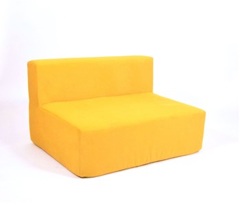 Кресло бескаркасное Тетрис 100х80х60, желтое в Москве