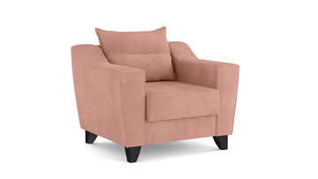Кресло для отдыха Элиот, велюр аватар розовый 305 в Москве