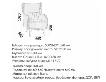 Кресло для отдыха Градара в Москве - предосмотр 6