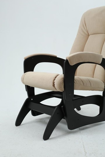 Кресло-качалка Леон маятниковая, ткань AMIGo песок 29-Т-П в Одинцово - изображение 1