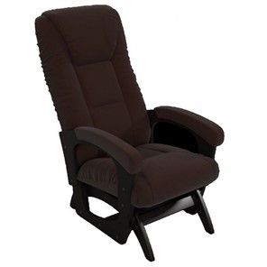Кресло-качалка Леон маятниковая, ткань AMIGo шоколад 29-Т-Ш в Одинцово