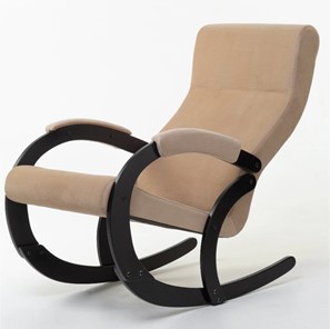 Кресло-качалка Корсика, ткань Amigo Beige 34-Т-AB в Химках