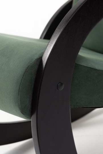 Кресло-качалка в гостиную Корсика, ткань Amigo Green 34-Т-AG в Химках - изображение 5