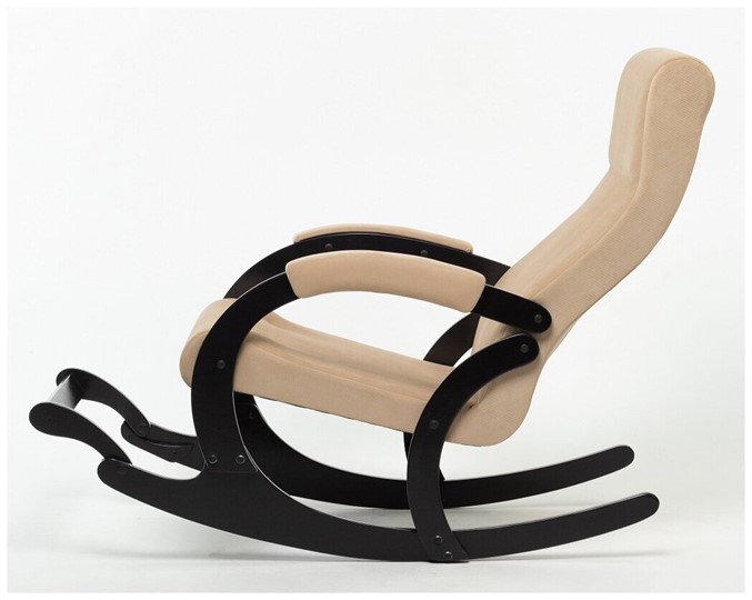 Кресло-качалка в гостиную Марсель, ткань Amigo Beige 33-Т-AB в Одинцово - изображение 1