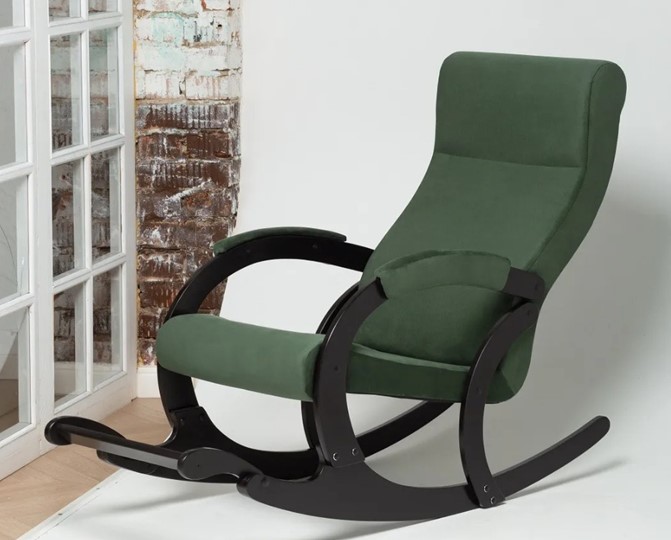 Кресло-качалка Марсель, ткань Amigo Green 33-Т-AG в Коломне - изображение 3