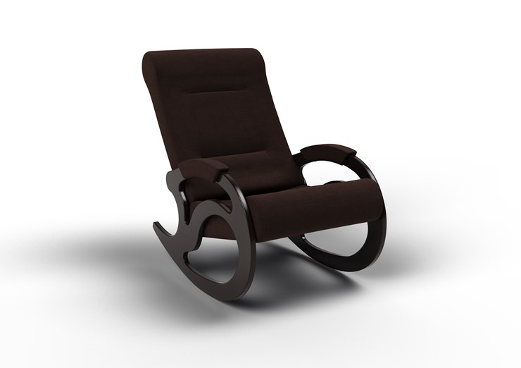 Кресло-качалка Вилла, ткань графит 11-Т-ГР в Химках - изображение 3
