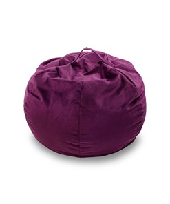 Кресло-мешок Орбита, велюр, фиолетовый в Серпухове