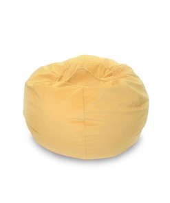 Кресло-мешок КлассМебель Орбита, велюр, лимон в Одинцово
