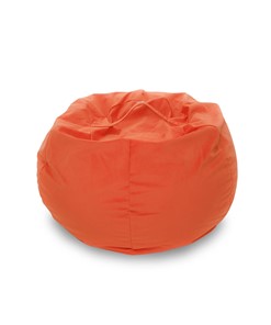 Кресло-мешок Орбита, велюр, оранжевый в Одинцово