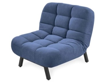 Кресло на ножках Абри опора металл (синий) в Одинцово - предосмотр 2