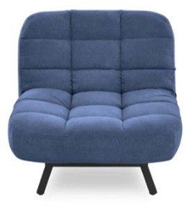 Кресло на ножках Абри опора металл (синий) в Коломне