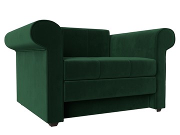 Кресло-кровать Берли, Зеленый (Велюр) в Одинцово