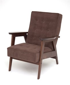 Кресло Ретро (темный тон / RS32 - коричневый) в Серпухове
