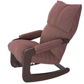 Кресло Трансформер Амадео ВСК №81 (каркас венге, сиденье коричнево-розовое) в Одинцово