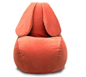Кресло Зайка (длинные уши), оранжевый в Одинцово - предосмотр