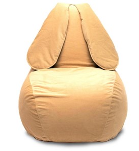 Кресло Зайка (длинные уши), желтый в Химках