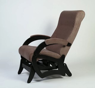Маятниковое кресло Амелия, ткань кофе с молоком 35-Т-КМ в Химках