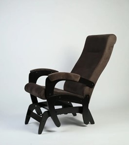 Кресло маятниковое Версаль, ткань шоколад 36-Т-Ш в Химках