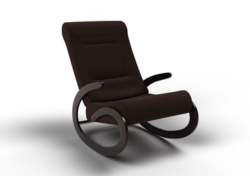 Кресло-качалка Мальта, ткань AMIGo шоколад 10-Т-Ш в Одинцово