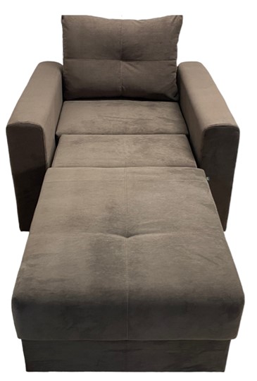 Кресло-кровать Комфорт 7 МД 700 ППУ+Латы, широкий подлокотник в Москве - изображение 6