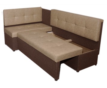 Кухонный угловой диван Нео КМ3 с механизмом 2000х1460 в Одинцово - предосмотр 7