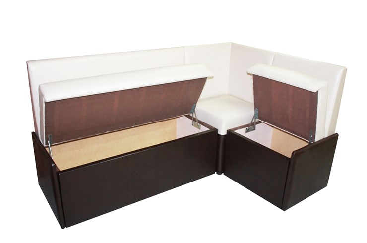 Угловой кухонный диван Квадро мини с коробом в Москве - изображение 1