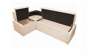 Кухонный угловой диван Модерн 3 со спальным местом и двумя коробами в Химках - предосмотр 1