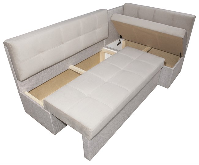 Угловой кухонный диван Нео КМ 3 с механизмом 2000*1110 в Одинцово - изображение 3
